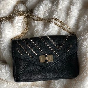 Diane Von Furstenburg 440 Gallery Bitsy crossbody bag with gold hardware